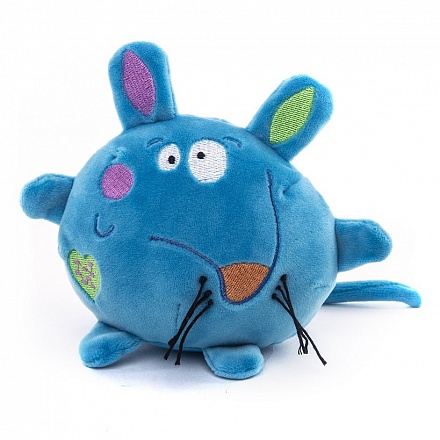 Мягкая игрушка - Мышка синяя 10 см. Мягкая игрушка - Мышка синяя 10 см. 